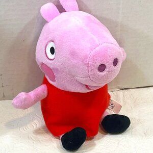 Peppa Pig Stuffed Soft Animal Toy Pink Piglet 2023 7.5" Tall